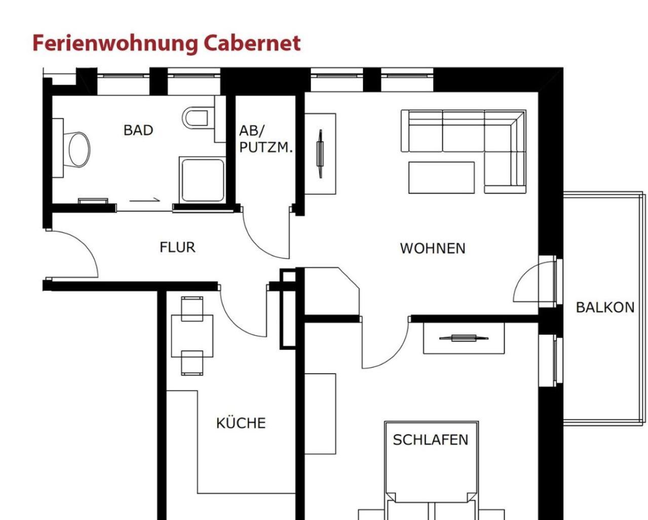 Ferienwohnungen Engelmannstift Bacharach Δωμάτιο φωτογραφία